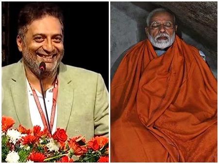 റോള്‍ ക്യാമറ.. ആക്ഷന്‍.. ഒരു പഴ്‌സ് പോലും ഇല്ലാത്ത സന്ന്യാസി! മോദിയുടെ ധ്യാനത്തെ ട്രോളി പ്രകാശ് രാജ്