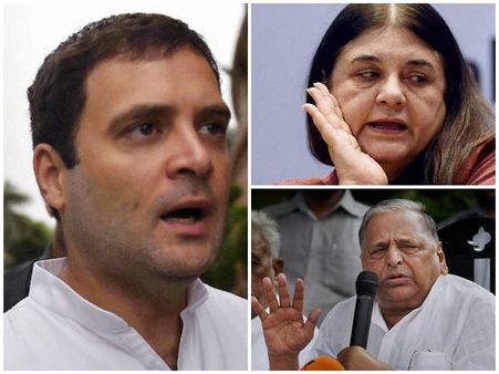 രാഹുലിന്റേയും മുലായത്തിന്റേയും മനേകയുടേയും സ്ഥിതി പരുങ്ങലിൽ... ജയിന്റ് കില്ലേഴ്‌സിന് വഴിയൊരുങ്ങുമോ?