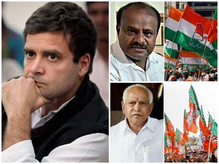 22 കോൺഗ്രസ് എംഎൽഎമാർ ബിജെപിയിലേക്ക്, ഡീൽ ഉറപ്പിച്ച് യെദ്യൂരപ്പ! അടിത്തറയിളകി കോൺഗ്രസ്