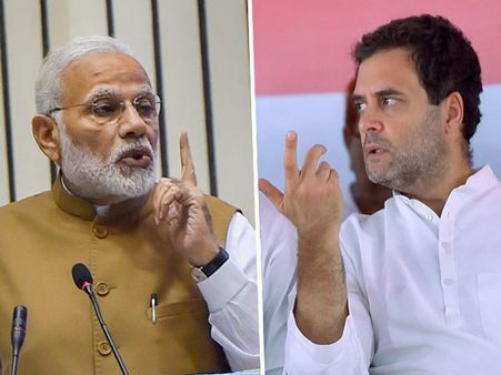 മോദിക്ക് ക്ലീൻചിറ്റ്; രാഹുലിന് കുരുക്ക്, തിരഞ്ഞെടുപ്പ് കമ്മീഷൻ നോട്ടീസ് അയച്ചു, 2 ദിവസത്തിനകം മറുപടി