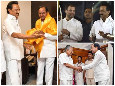 കോണ്‍ഗ്രസില്ലാത്ത ഒരു സഖ്യത്തിനുമില്ലെന്ന് സ്റ്റാലിന്‍: ഫെഡറല്‍ മുന്നണി നീക്കം കെസിആറിന് തിരിച്ചടി