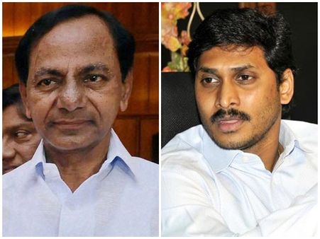 രണ്ടു പാര്‍ട്ടികള്‍; കോണ്‍ഗ്രസും ബിജെപിയും ഇവര്‍ക്ക് പിന്നാലെ, പിടികൊടുക്കാതെ കെസിആറും ജഗനും