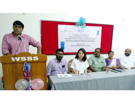 വയനാട്ടിലെ പ്രളയബാധിതമേഖലകളില്‍ ലോകാരോഗ്യ സംഘടന: സഹായം വാട്ടര്‍ എയ്ഡ് സംഘടന വഴി!!