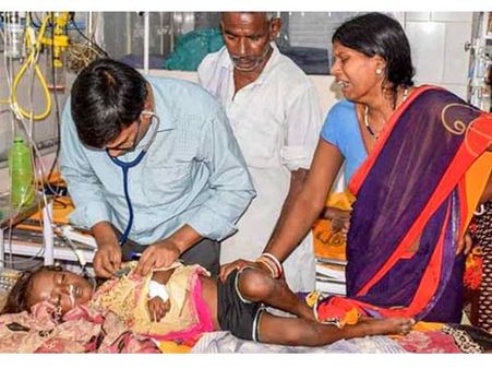 ബീഹാർ മസ്തിഷ്‌ക ജ്വര മരണ സംഖ്യ ഉയരുന്നു: വെളിവാകുന്നത് മോദിയുടെ ആയുഷ്മാന്‍ ഭാരത് പദ്ധതിയുടെ പരാജയമോ?