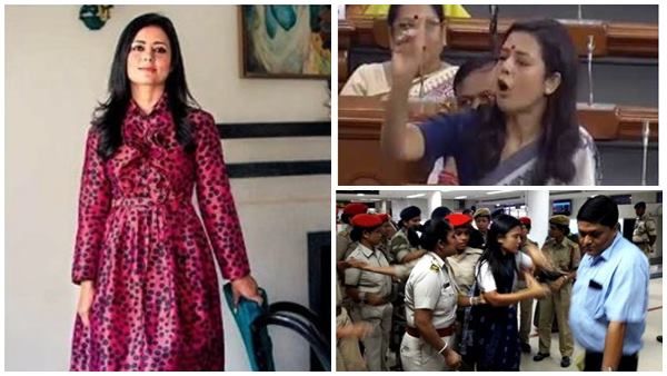 അർണബിനെ നടുവിരൽ ഉയർത്തിക്കാട്ടി, വനിതാ പോലീസിനെ എടുത്തിട്ട് പെരുമാറി, മഹുവ ചില്ലറക്കാരിയല്ല!