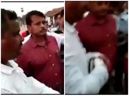 റോഡ് തീരെ പോര! എന്‍ജിനീയറെ കൊണ്ട് ഏത്തമിടിയിച്ച് എംഎല്‍എ, വീഡിയോ