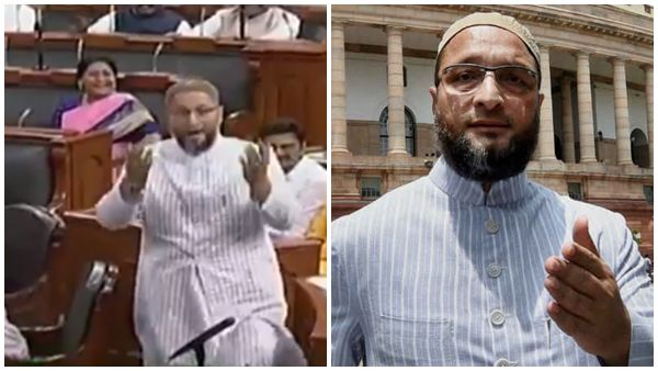 ഒവൈസിയുടെ സത്യപ്രതിജ്ഞയ്ക്കിടെ ജയ് ശ്രീറാം വിളിച്ച് ബിജെപി എംപിമാര്‍,അല്ലാഹു അക്ബര്‍ വിളിച്ച് മറുപടി