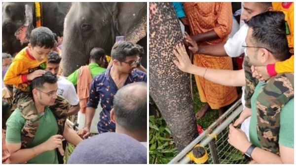 യതീഷ് ചന്ദ്ര ഐപിഎസ് വീണ്ടും വിവാദത്തിൽ.. ഇത്തവണ വില്ലൻ ആന.. യതീഷ് ചന്ദ്രയ്ക്ക് എതിരെ പരാതി