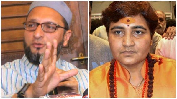 പ്രജ്ഞാസിങ് വെല്ലുവിളിച്ചത് നരേന്ദ്ര മോദിയെ; അവര്‍ ഉയര്‍ന്ന ജാതിക്കാരിയെന്ന് ഒവൈസി