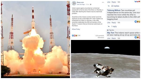 ചന്ദ്രനൊപ്പം തലപ്പൊക്കത്തിൽ ഇന്ത്യ.. പ്രശംസ ചൊരിഞ്ഞ് നാസ, അന്തംവിട്ട് ആഗോള ലോകം, ഞെട്ടിച്ച് പാക് ജനത