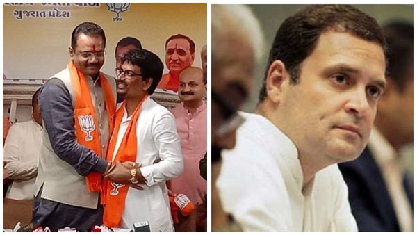 കോണ്‍ഗ്രസിന് തിരിച്ചടി: അല്‍പേഷ് താക്കൂറും ധവാല്‍സിന്‍ഹ് സാലയും ബിജെപിയില്‍ ചേര്‍ന്നു