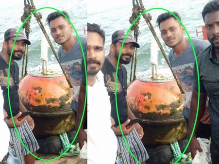 കോഴിക്കോട് കടപ്പുറത്തുനിന്നും ഒഴുകിപ്പോയ തിരമാല നിരീക്ഷണ സംവിധാനം പൊന്നാനിയില്‍നിന്നും കണ്ടെത്തി