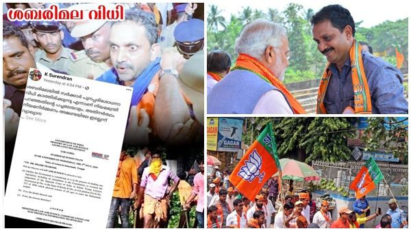 'പത്തനംതിട്ടക്കാരോട് മറുപടി പറയൂ സുരേന്ദ്രാ.. ആരെയാണ് നിങ്ങൾ ഇനിയും മണ്ടന്മാരാക്കുന്നത്‌?'