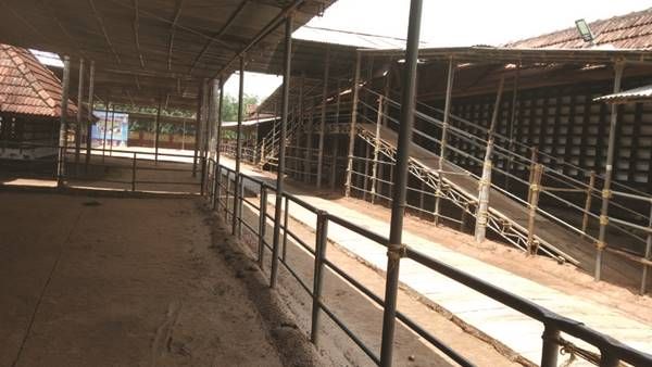 നാലമ്പല ദര്‍ശനം: തീര്‍ഥാടകര്‍ക്കായി തൃപ്രയാര്‍ ശ്രീരാമക്ഷേത്ര സന്നിധി ഒരുങ്ങുന്നു