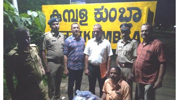 കാസർഗോഡ് ട്രെയിനിൽ കടത്താൻ ശ്രമിച്ച 40 കിലോ പുകയില ഉല്‍പ്പന്നങ്ങൾ പിടികൂടി; ഒരാൾ അറസ്റ്റിൽ