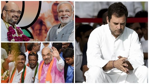 കര്‍'നാടകം' ബിജെപി മധ്യപ്രദേശിലും രാജസ്ഥാനിലും ആവര്‍ത്തിക്കും; സര്‍വ്വേ പ്രവചനം ഇങ്ങനെ