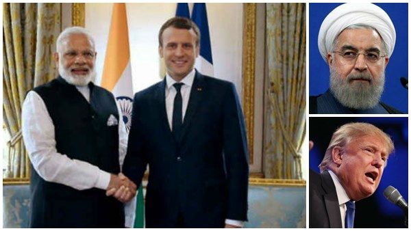 ഇറാന്റെ ഉപരോധം പിന്‍വലിക്കുന്നതിനെ പിന്തുണച്ച് ഫ്രാന്‍സ്.... ലക്ഷ്യം ഇന്ത്യയിലേക്കുള്ള എണ്ണ!!