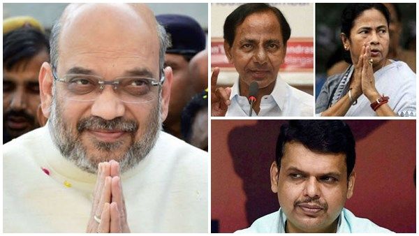 അമിത് ഷായുടെ പ്രഥമ നീക്കം പാളി; മമത, കെസിആര്‍, ഫഡ്‌നാവിസ് എത്തിയില്ല, മുഖ്യചര്‍ച്ച ഗാഡ്ചിറോളി