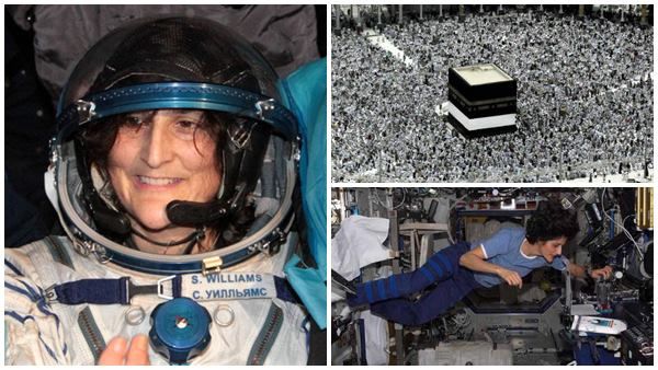 ബഹിരാകാശത്ത് നിന്ന് കണ്ട മക്കയിലെ വെളിച്ചം.. സുനിത വില്യംസ് ഇസ്ലാം മതം സ്വീകരിച്ചെന്ന് പ്രചാരണം!