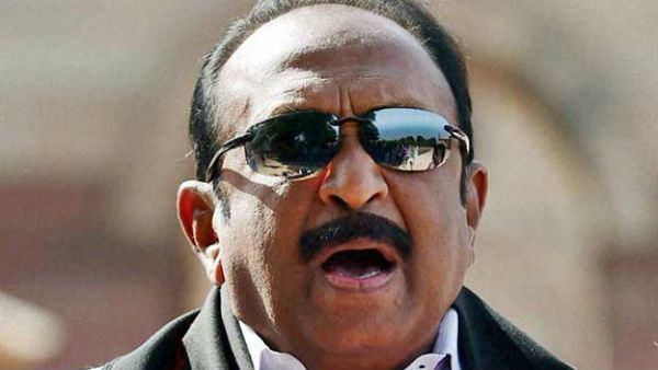 രാജ്യസഭാ എംപി വൈക്കോ ആശുപത്രിയിൽ: ആരോഗ്യനില തൃപ്തികരമെന്ന് ഡോക്ടർമാർ, തേനിയിലെ പ്രചാരണം റദ്ദാക്കി!!