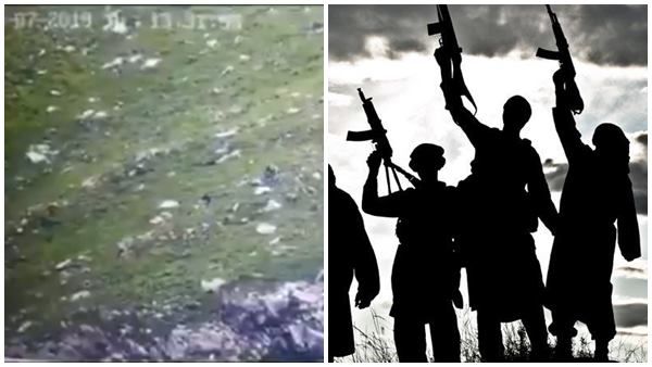പാറക്കെട്ടിനിടയിലൂടെ നുഴഞ്ഞ് കയറി പാക് ഭീകരർ, വെടിവെച്ച് പറത്തി ഇന്ത്യൻ സൈനികർ, വീഡിയോ!