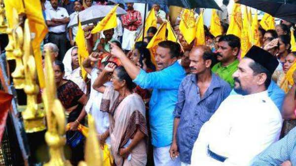 പിറവം പള്ളിയുടെ ഗേറ്റിന്റെ പൂട്ട് പൊളിച്ച് പോലീസ്; വൈദികരെ അറസ്റ്റ് ചെയ്തു, സംഘര്‍ഷാവസ്ഥ