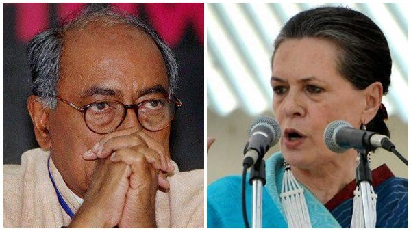 മധ്യപ്രദേശിൽ സോണിയാ ഗാന്ധി ഇടപെടുന്നു; ഇടഞ്ഞ് ദ്വിഗ് വിജയ് സിംഗ്, ഭീഷണി മുഴക്കി സിന്ധ്യ