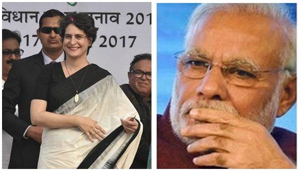 മോദിയെ വിടാതെ വിമര്‍ശിച്ച് പ്രിയങ്ക!! വിദേശ പരിപാടികള്‍ ഇന്ത്യയില്‍ നിക്ഷേപകരെ എത്തിക്കില്ല