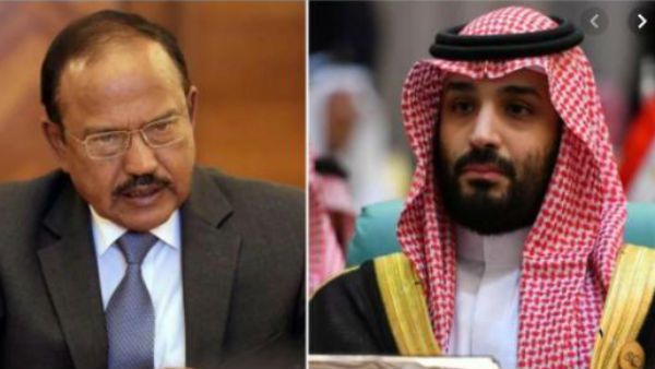 അജിത് ഡോവല്‍ സൗദിയില്‍; ബിന്‍ സല്‍മാനുമായി രണ്ടു മണിക്കൂര്‍ ചര്‍ച്ച, പാക് നീക്കം പൊളിഞ്ഞു