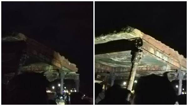 കോഴിക്കോട് ബീച്ചില്‍ കടല്‍പാലം തകര്‍ന്ന് വീണു.... 13 പേര്‍ക്ക് പരിക്ക്, സംഭവം ഇങ്ങനെ
