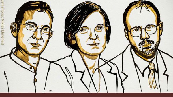 സാമ്പത്തിക നൊബേല്‍ മൂന്ന് പേര്‍ക്ക്.... ഇന്ത്യക്ക് അഭിമാനമായി അഭിജിത് ബാനര്‍ജി!!