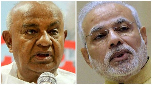 ദേവഗൗഡ ബിജെപി പക്ഷത്തേക്ക്? മോദിയെ പുകഴ്ത്തി മുന്‍ പ്രധാനമന്ത്രി, കര്‍ണാടക സമവാക്യം മാറിയേക്കും