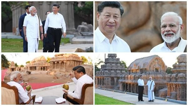 ഷീ ജിന്‍പിങിനെ സ്വീകരിക്കാന്‍ വേഷ്ടി അണിഞ്ഞ് മോദി: പ്രശംസിച്ച് പ്രാദേശിക പാർട്ടികൾ!