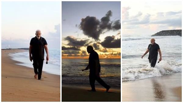 മാമല്ലാപുരം ബീച്ചിൽ മാലിന്യം ശേഖരിച്ച് നരേന്ദ്രമോദി: പൊതുസ്ഥലങ്ങൾ വൃത്തിയാക്കാൻ ആഹ്വാനം