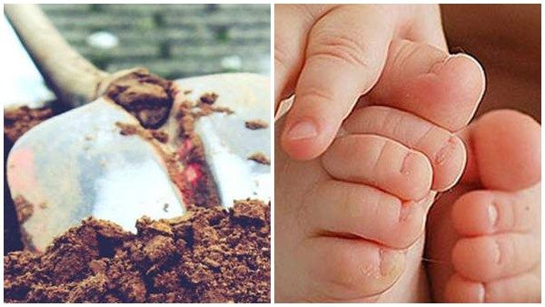 മകളെ അടക്കാന്‍ കുഴിയെടുത്തപ്പോള്‍ മണ്‍കുടം; തുറന്നപ്പോള്‍ പെണ്‍കുഞ്ഞ്, ചുരുളഴിക്കാന്‍ പോലീസ്