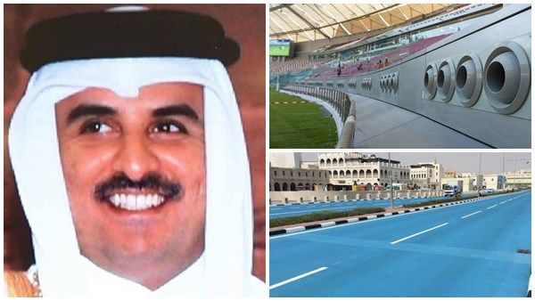 ദോഹയെ തണുപ്പിക്കാന്‍ ഖത്തര്‍ ഭരണകൂടം; ലോക രാജ്യങ്ങള്‍ക്ക് മാതൃക, നീല റോഡുകള്‍ക്ക് പുറമെ...