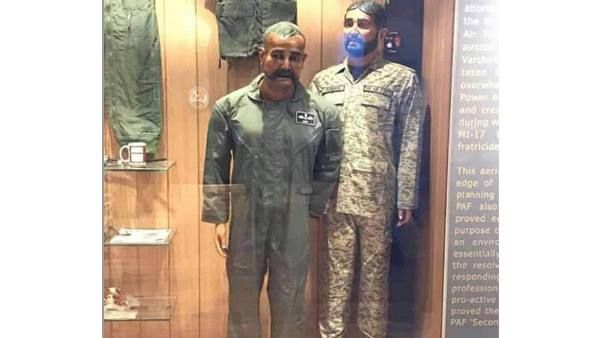 ഇന്ത്യയ്‌ക്കെതിരായ പ്രചരണത്തിനിടെ പാകിസ്താന്‍ മ്യൂസിയത്തില്‍ അഭിനന്ദന്‍ വര്‍ത്തമാന്റെ പ്രതിമ