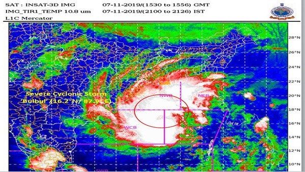 ബുൾബുൾ ചുഴലിക്കാറ്റ് ബംഗാൾ തീരത്തേക്ക്: കൊൽക്കത്ത വിമാനത്താവളം അടച്ചിടും, ശക്തമായ മഴയും കാറ്റും!!