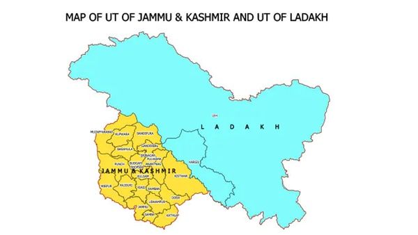 കാണൂ... ഇന്ത്യയുടെ പുതിയ ഭൂപടം; 28 സംസ്ഥാനങ്ങൾ, 9 കേന്ദ്രഭരണ പ്രദേശങ്ങൾ