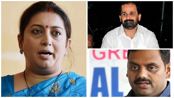 ഷർട്ടിന്റെ കൈ തെറുത്ത് കയറ്റി കോൺഗ്രസ് എംപി തനിക്ക് നേരെ വന്നു', പ്രതാപനും ഡീനുമെതിരെ സ്മൃതി ഇറാനി!