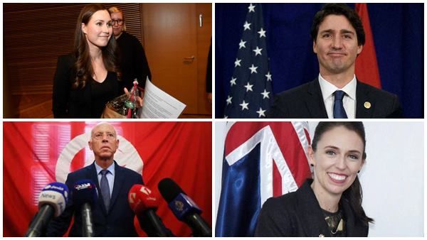 34കാരി സന മരിനെ മുതൽ 61കാരൻ കൈസ് സയീദിനെ വരെ വിടാതെ മലയാളി, 2019ലെ താരങ്ങളായ ലോകനേതാക്കൾ