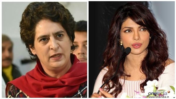 പ്രിയങ്ക ഗാന്ധിക്ക് പകരം പ്രിയങ്ക ചോപ്ര സിന്ദാബാദ്, വെട്ടിലായി കോണ്‍ഗ്രസ് നേതാവ്, വീഡിയോ