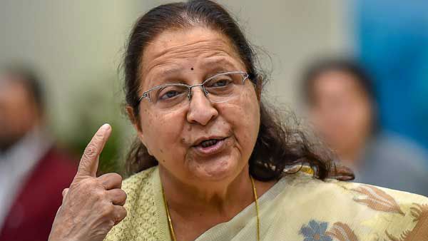 ബിജെപിക്കെതിരെ മിണ്ടാന്‍ സാധിക്കില്ല... സഹായിച്ചത് കോണ്‍ഗ്രസ്, സുമിത്ര മഹാജന്‍ പറയുന്നത് ഇങ്ങനെ