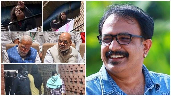 അമിത് ഷായുടെ ഒടുക്കത്തെ സ്ട്രാറ്റജിയാണ് 2 പെണ്‍കുട്ടികളുടെ ഗോ ബാക്ക് വിളിയില്‍ --പോയതെന്ന് ഹര്‍ഷന്‍