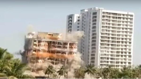 മരട് ഫ്ലാറ്റ് പൊളിക്കൽ: ഗോള്‍ഡന്‍ കായലോരവും വീണു, മരടിലെ എല്ലാ അനധികൃത ഫ്ലാറ്റുകളും പൊളിച്ചു