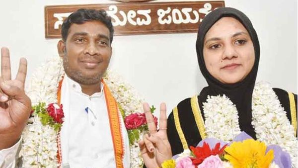 കോണ്‍ഗ്രസും ദളും ഒന്നിച്ചപ്പോള്‍ ബിജെപി ഔട്ട്; മൈസൂര്‍ കോര്‍പ്പറേഷന് ആദ്യ മുസ്ലിം വനിതാ മേയര്‍