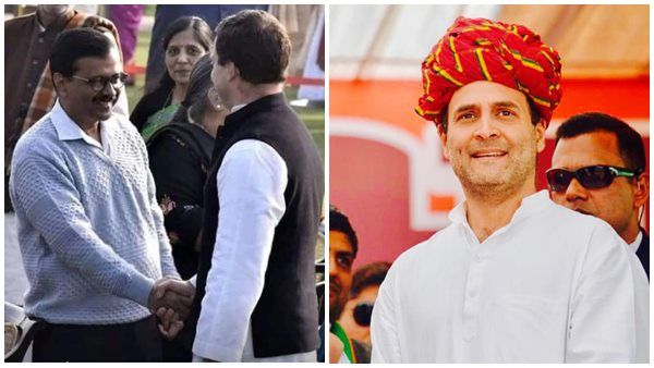 ദില്ലിയിൽ നാണം കെട്ട തോറ്റ ശേഷം കെജ്രിവാളിനൊപ്പം രാഹുൽ ഗാന്ധി, പ്രചരിക്കുന്ന ചിത്രത്തിന് പിന്നിൽ