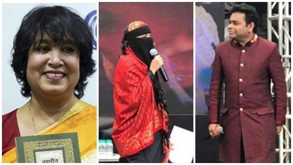 ബുർഖ ധരിച്ച എആർ റഹ്മാന്റെ മകളെ കാണുമ്പോൾ ശ്വാസം മുട്ടുന്നുവെന്ന് തസ്ലീമ നസ്രിൻ, മറുപടിയുമായി ഖദീജ!