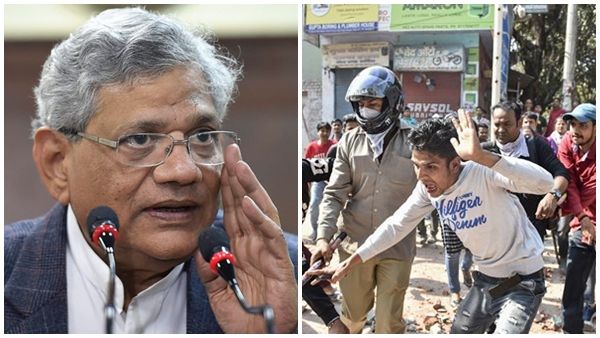 ദില്ലി കത്തുന്നു,അമിത് ഷായും മോദിയും എവിടെ? ആഞ്ഞടിച്ച് സീതാറാം യെച്ചൂരി