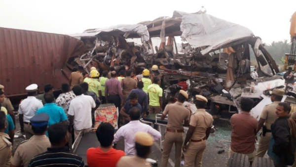 കോയമ്പത്തൂര്‍ അപകടം: ഉറങ്ങി എണീക്കുമ്പോള്‍ വീട്ടിലെത്താമെന്ന് കരുതി... വഴിമധ്യേ കാത്തിരുന്നത് മരണം